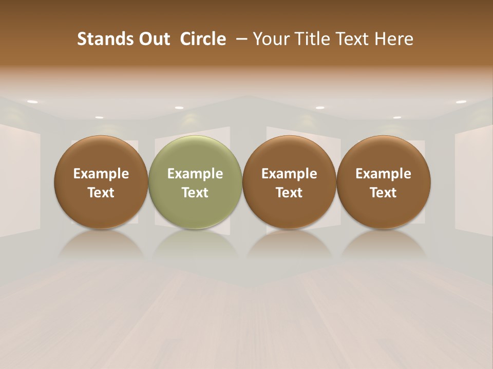 Home Modern Paint PowerPoint Template