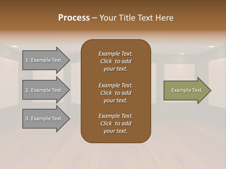Home Modern Paint PowerPoint Template