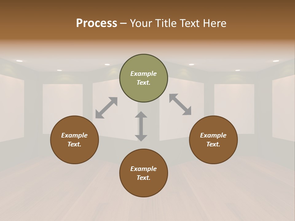 Home Modern Paint PowerPoint Template