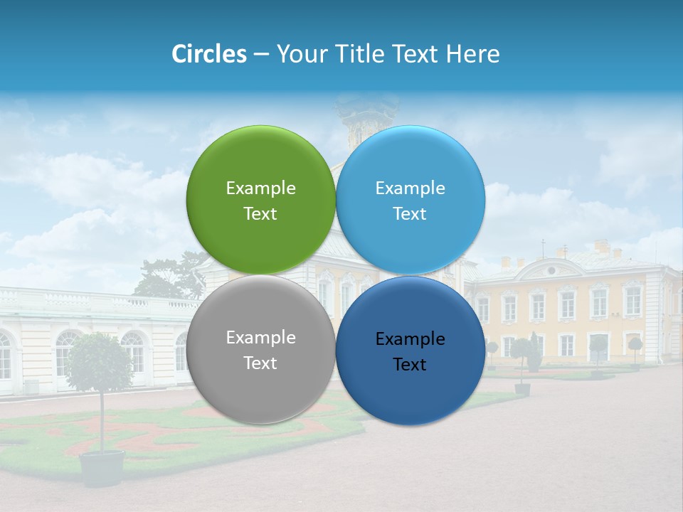 Baroque Golden Balustrade PowerPoint Template