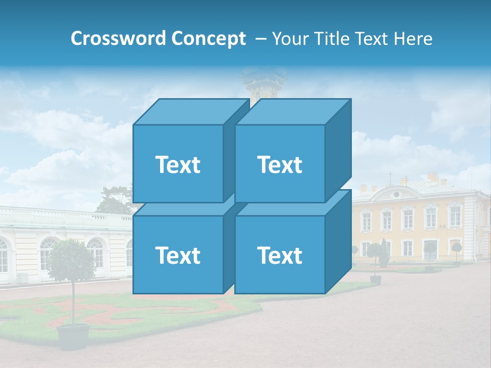 Baroque Golden Balustrade PowerPoint Template