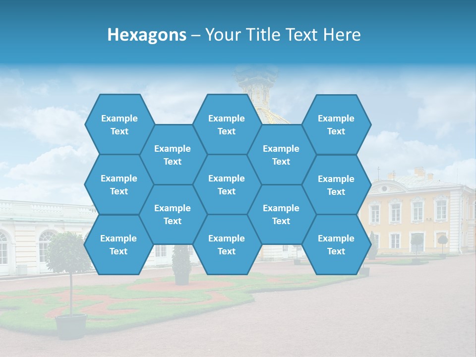 Baroque Golden Balustrade PowerPoint Template