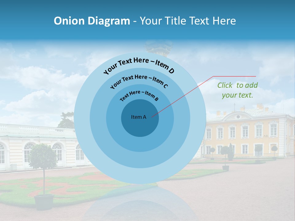 Baroque Golden Balustrade PowerPoint Template