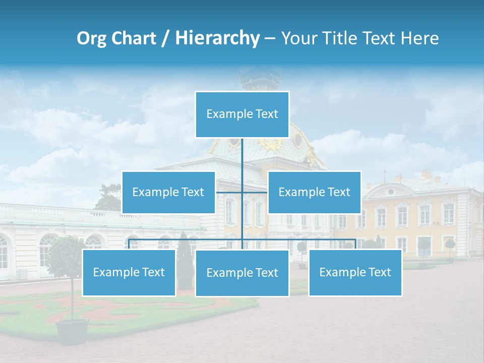 Baroque Golden Balustrade PowerPoint Template