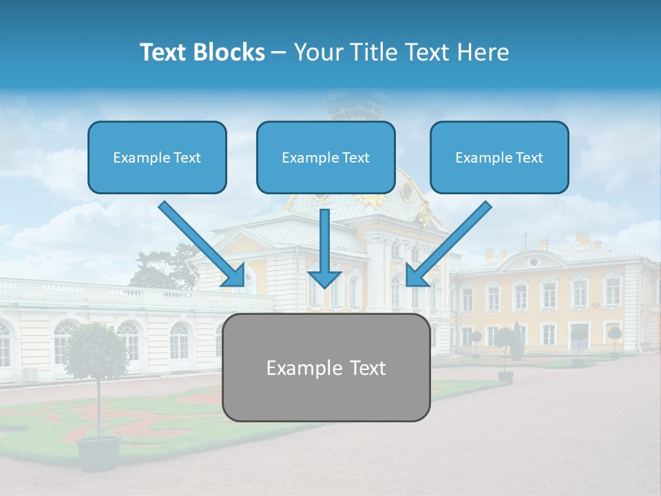 Baroque Golden Balustrade PowerPoint Template