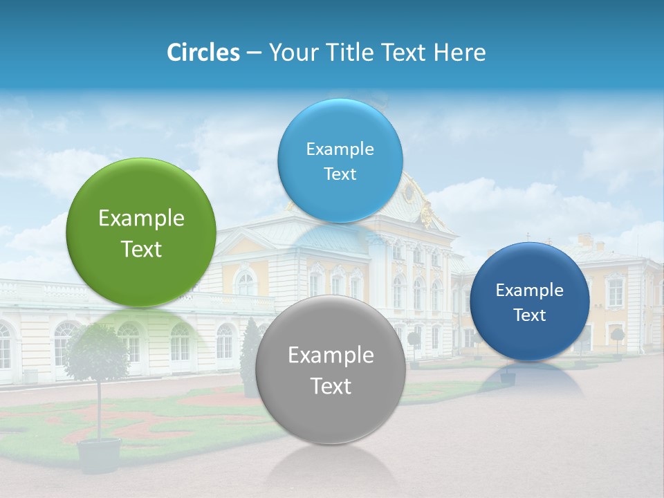 Baroque Golden Balustrade PowerPoint Template