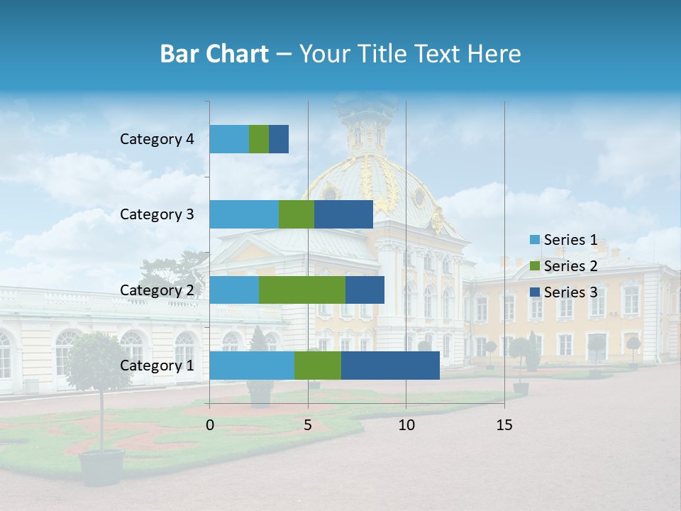 Baroque Golden Balustrade PowerPoint Template