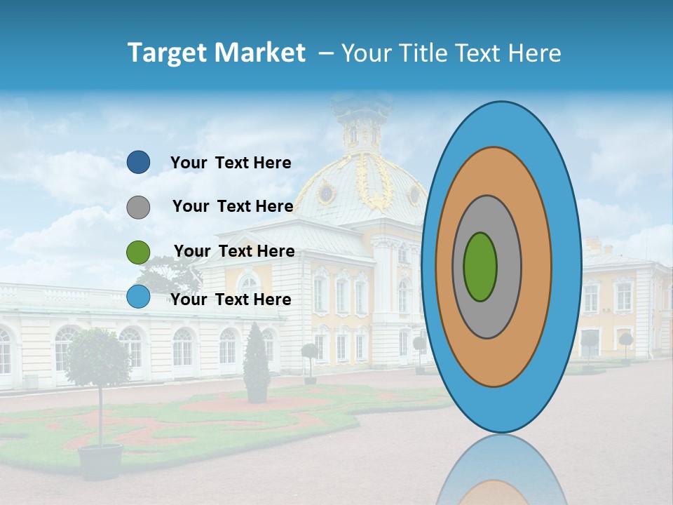 Baroque Golden Balustrade PowerPoint Template