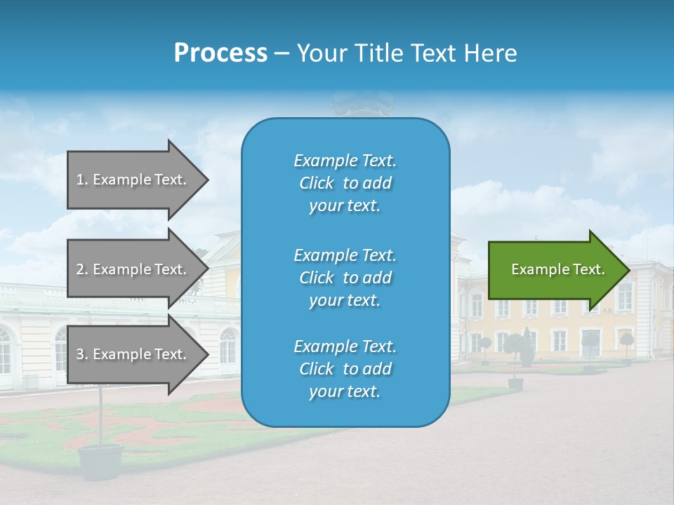 Baroque Golden Balustrade PowerPoint Template