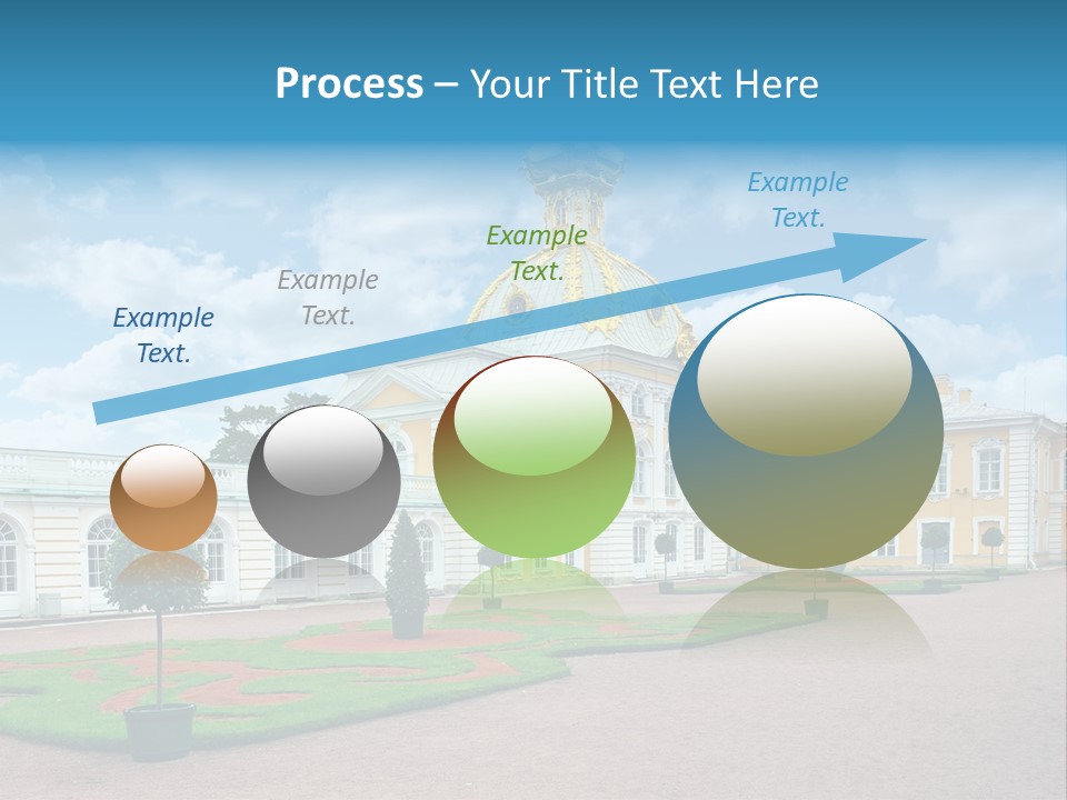 Baroque Golden Balustrade PowerPoint Template