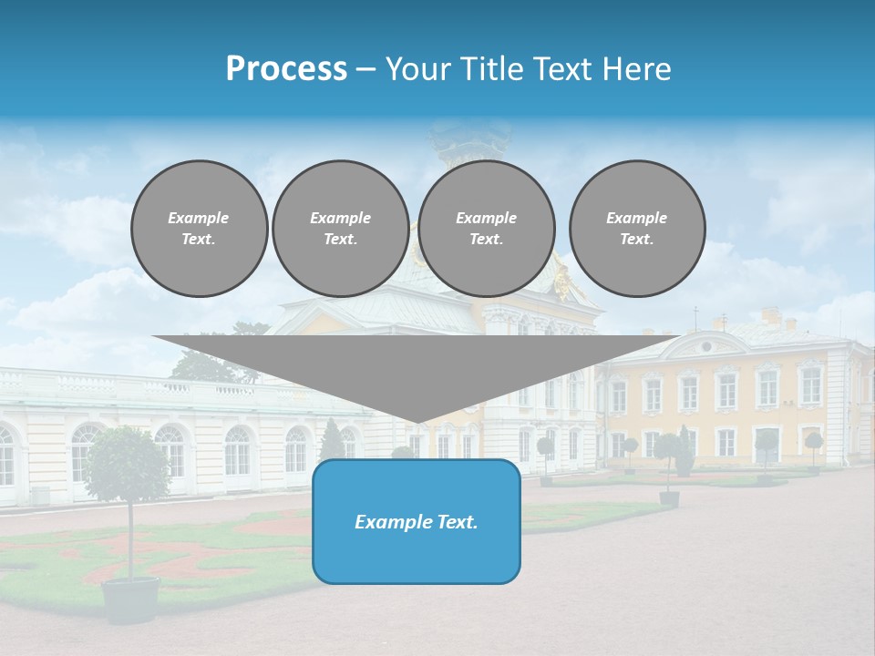 Baroque Golden Balustrade PowerPoint Template