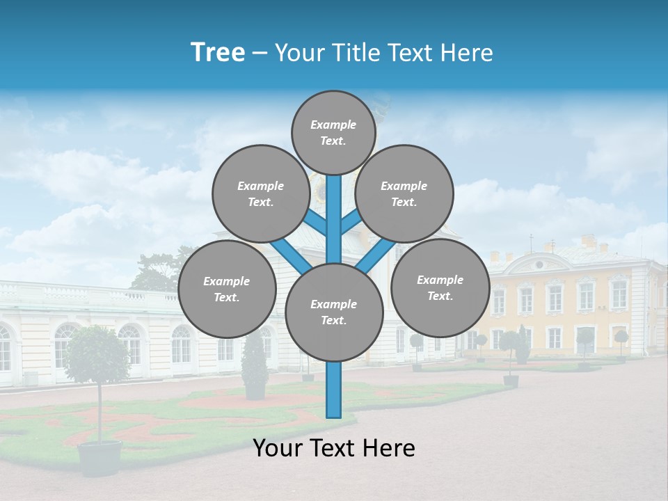 Baroque Golden Balustrade PowerPoint Template