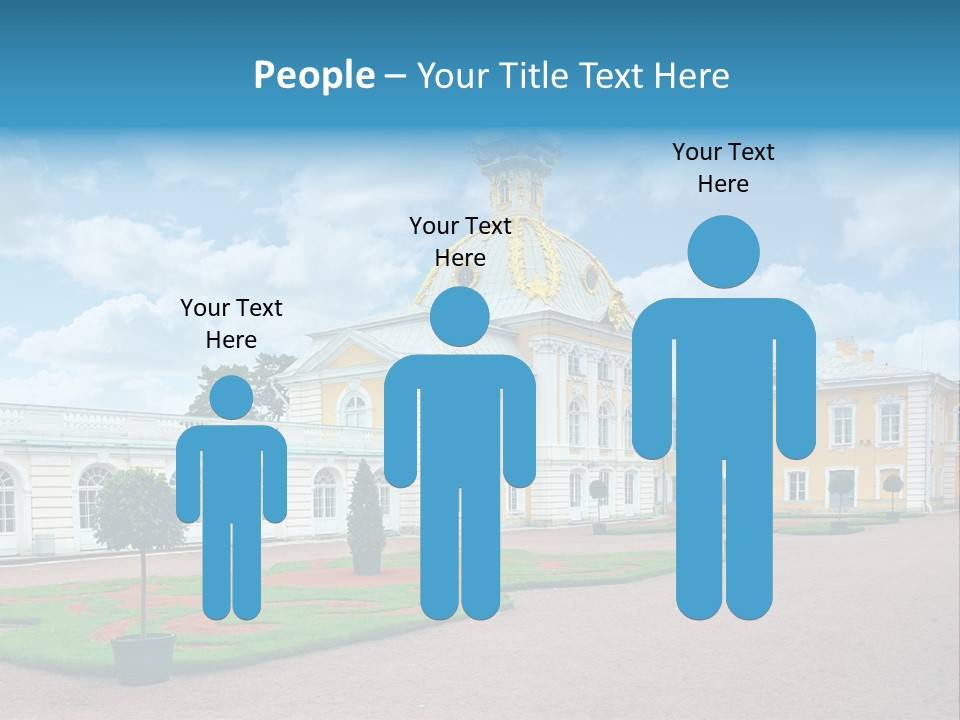 Baroque Golden Balustrade PowerPoint Template