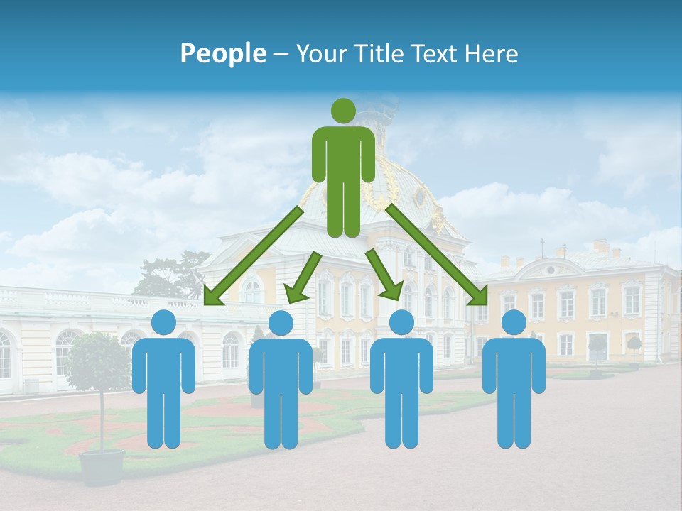 Baroque Golden Balustrade PowerPoint Template