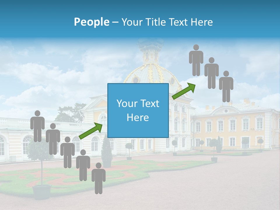 Baroque Golden Balustrade PowerPoint Template