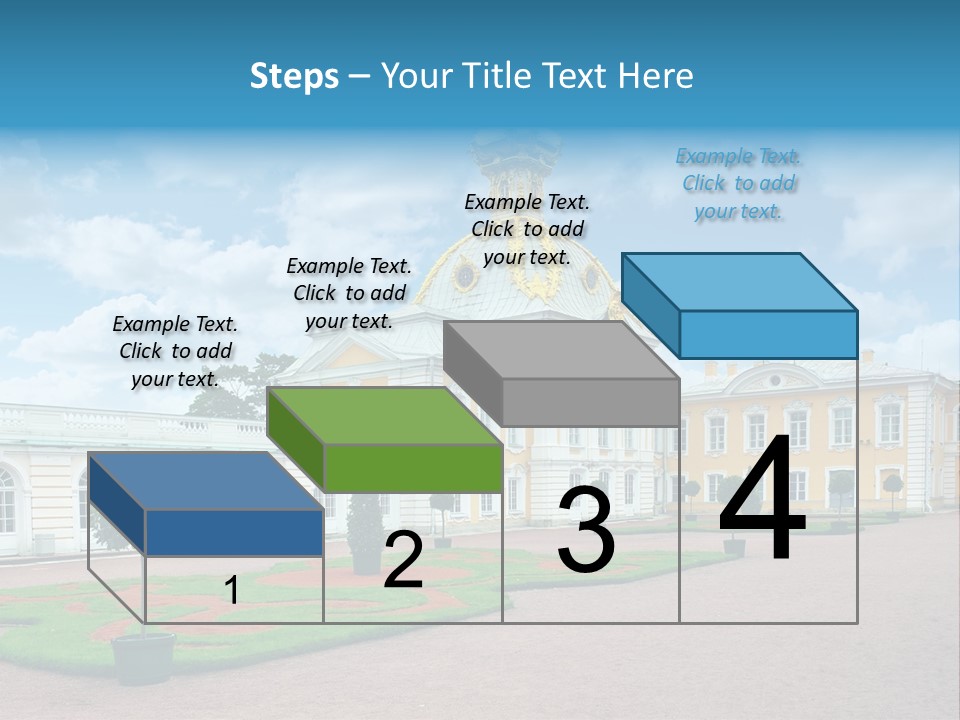 Baroque Golden Balustrade PowerPoint Template