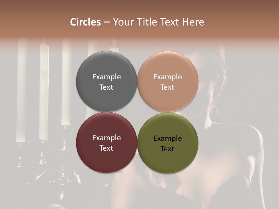 Make Up  Lady PowerPoint Template