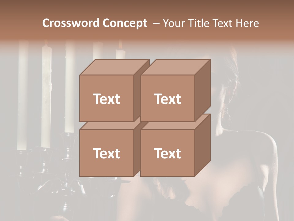 Make Up  Lady PowerPoint Template