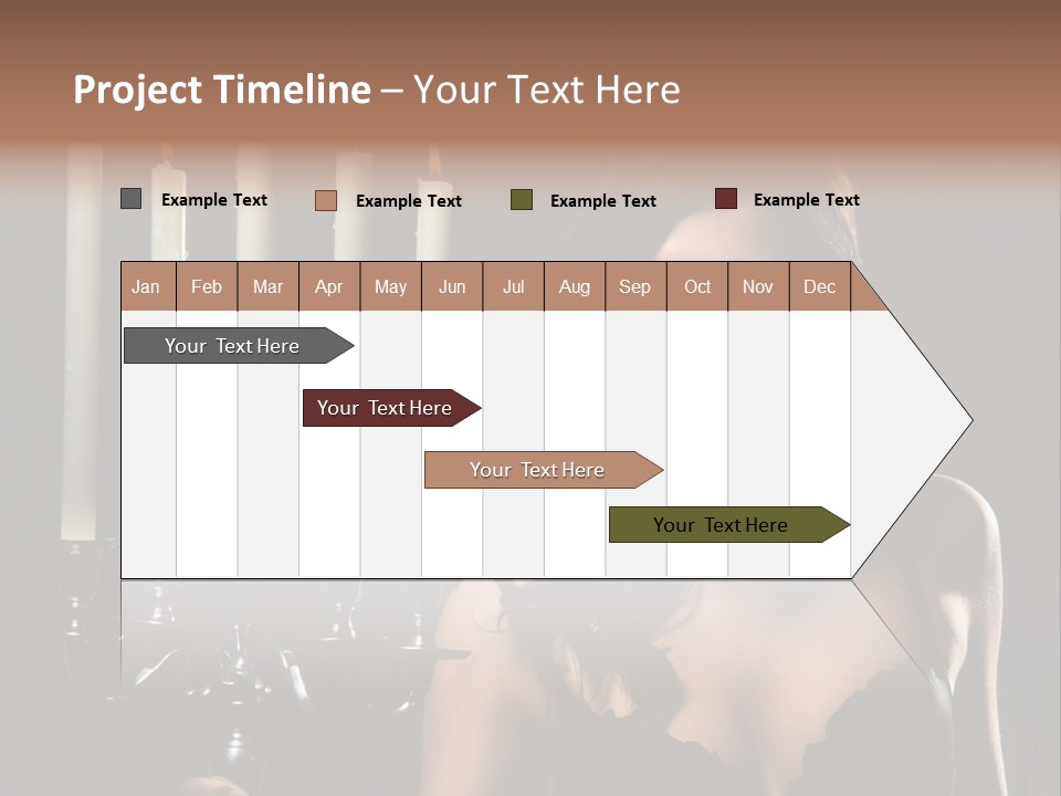 Make Up  Lady PowerPoint Template