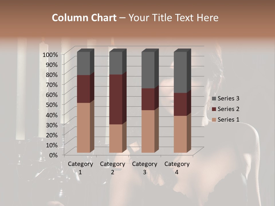 Make Up  Lady PowerPoint Template