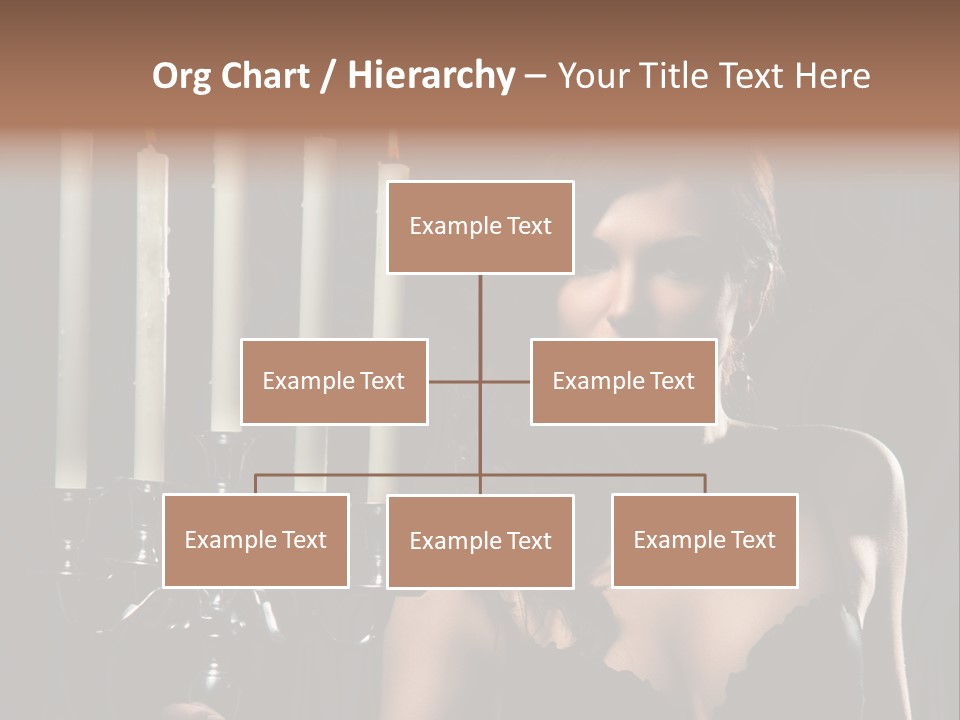 Make Up  Lady PowerPoint Template