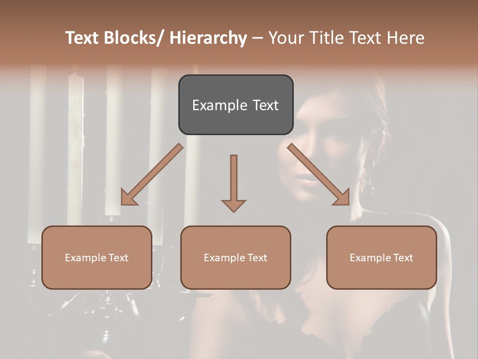 Make Up  Lady PowerPoint Template
