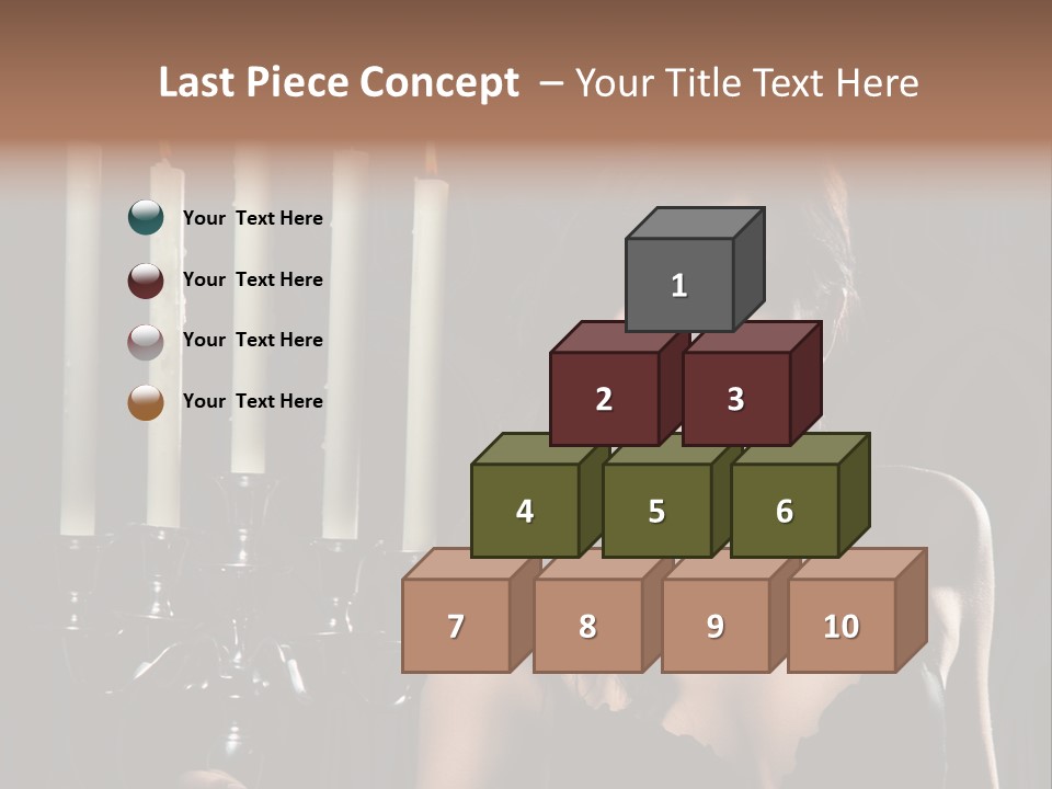 Make Up  Lady PowerPoint Template