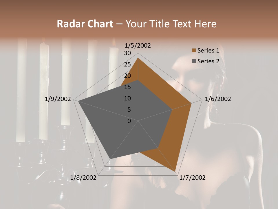 Make Up  Lady PowerPoint Template