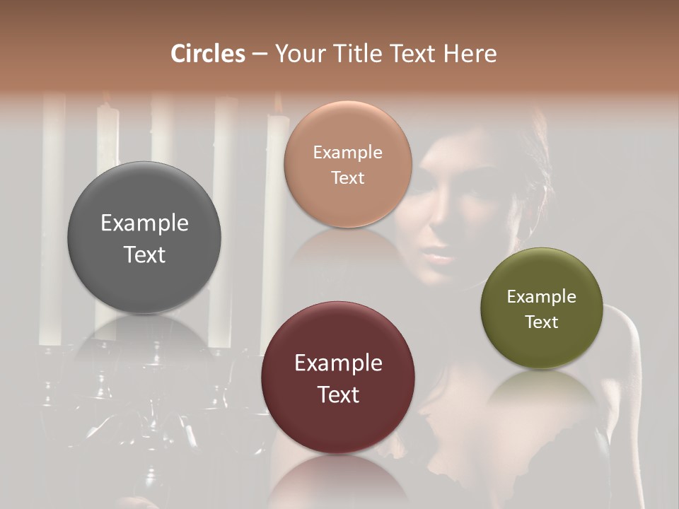 Make Up  Lady PowerPoint Template