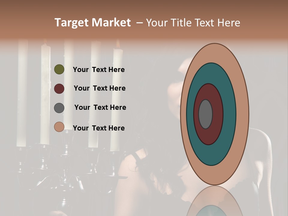 Make Up  Lady PowerPoint Template