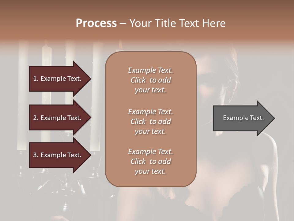 Make Up  Lady PowerPoint Template