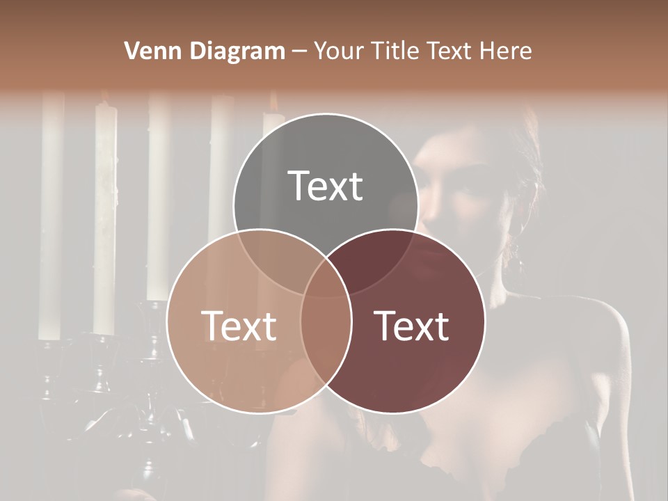 Make Up  Lady PowerPoint Template