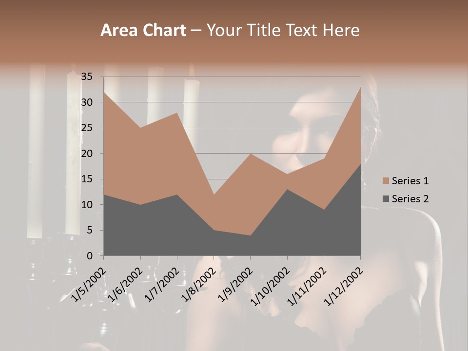 Make Up  Lady PowerPoint Template