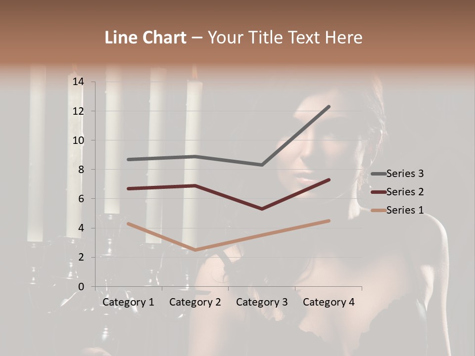 Make Up  Lady PowerPoint Template