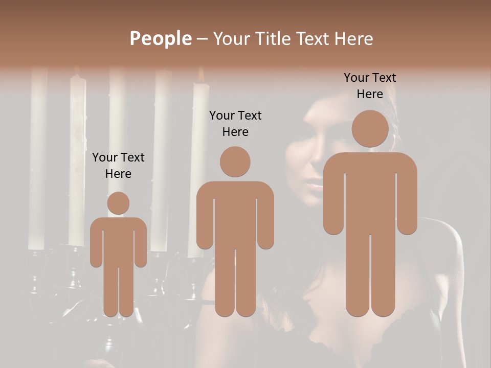 Make Up  Lady PowerPoint Template