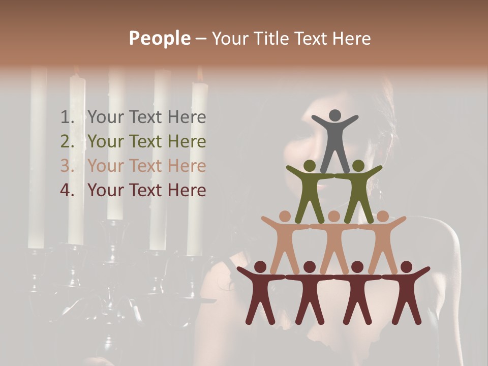 Make Up  Lady PowerPoint Template