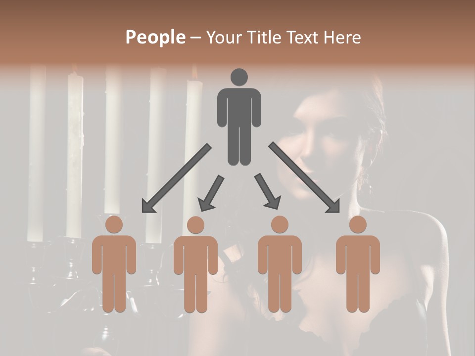 Make Up  Lady PowerPoint Template