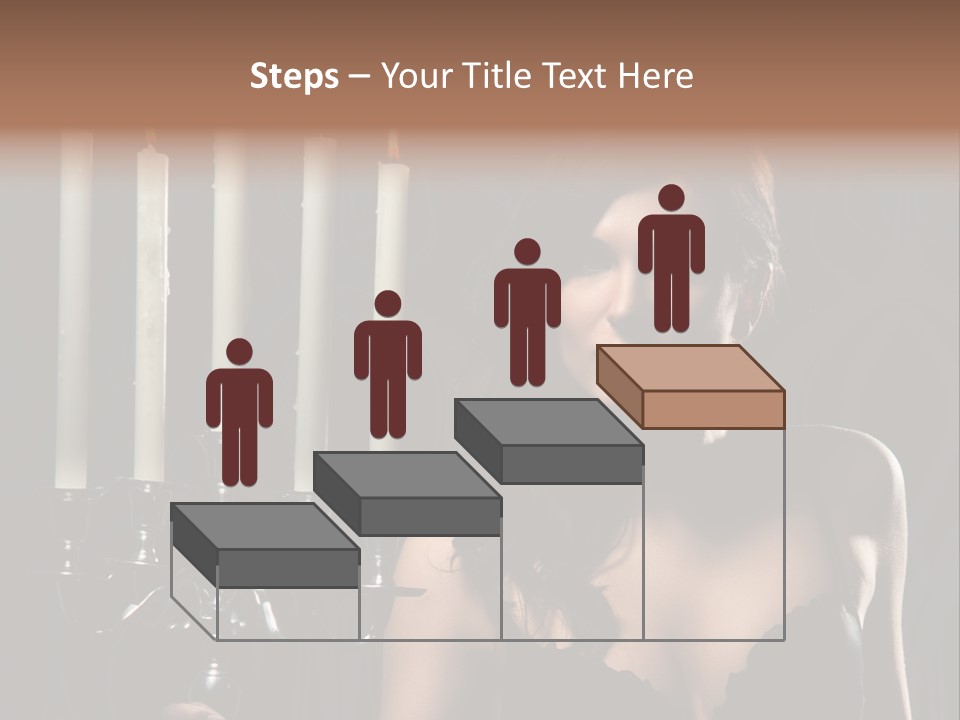 Make Up  Lady PowerPoint Template