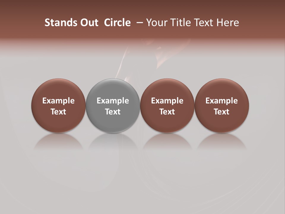 Vampire Fashion Lady PowerPoint Template