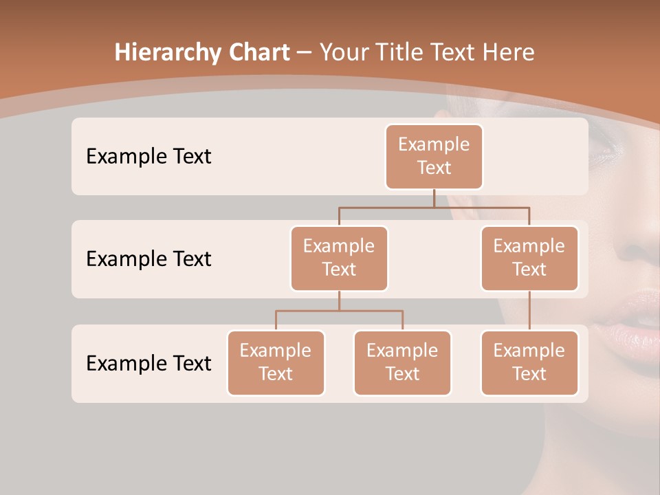 Mouth Emotional Chinese PowerPoint Template