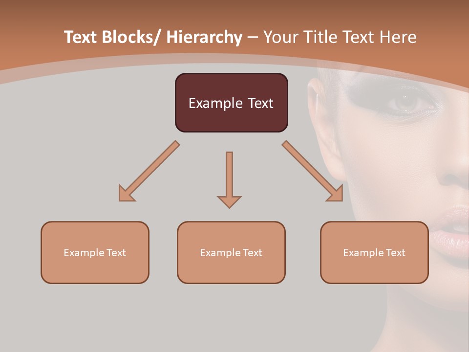Mouth Emotional Chinese PowerPoint Template