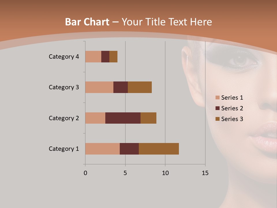 Mouth Emotional Chinese PowerPoint Template
