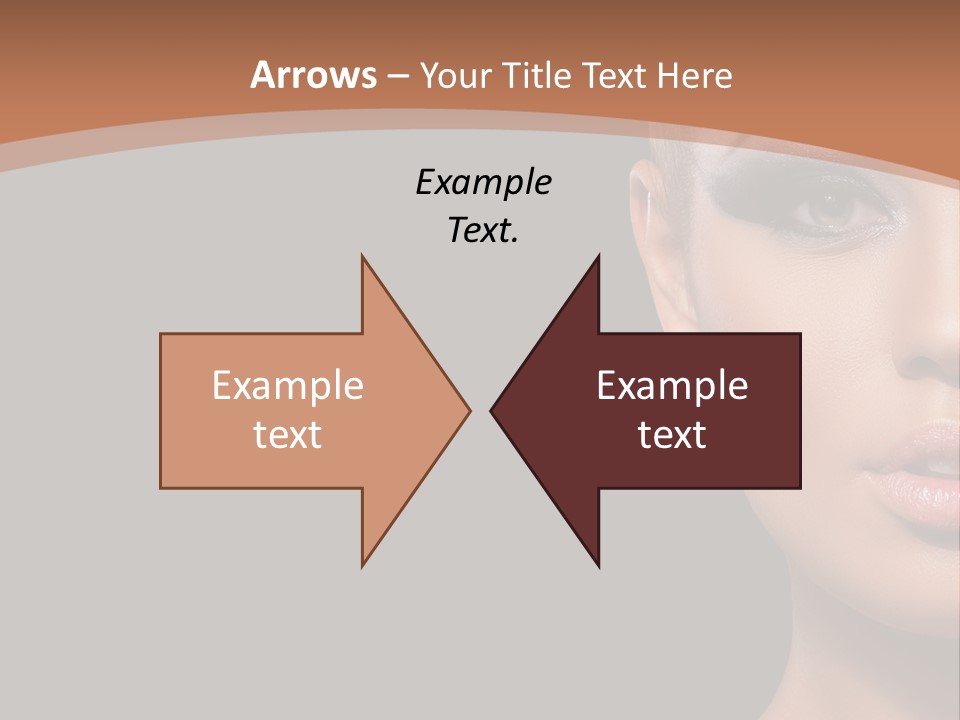 Mouth Emotional Chinese PowerPoint Template