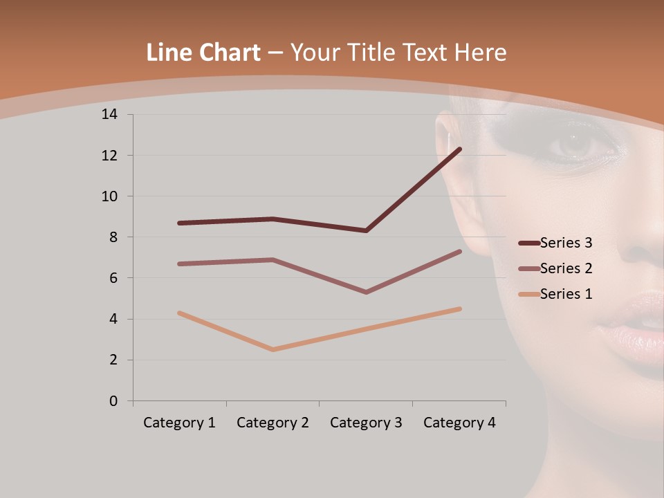 Mouth Emotional Chinese PowerPoint Template