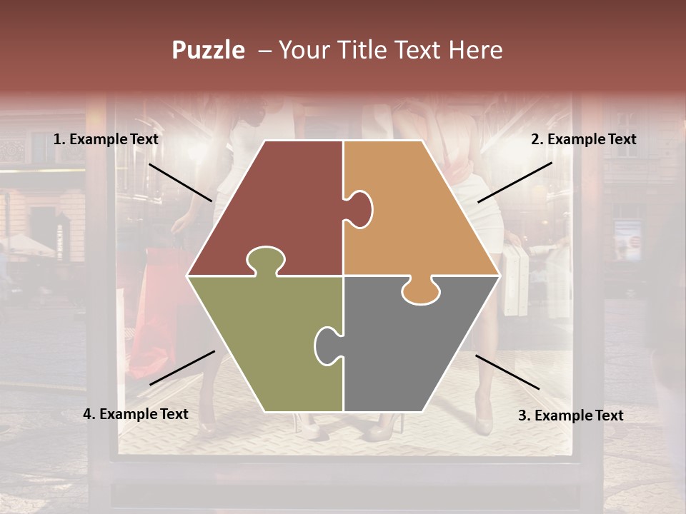 Adult Shop Face PowerPoint Template