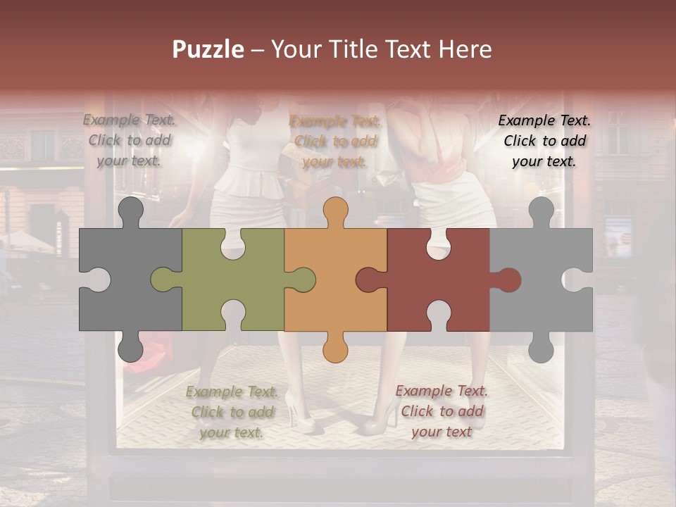 Adult Shop Face PowerPoint Template