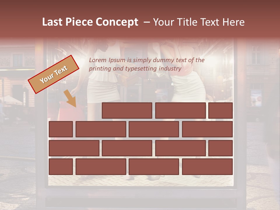 Adult Shop Face PowerPoint Template