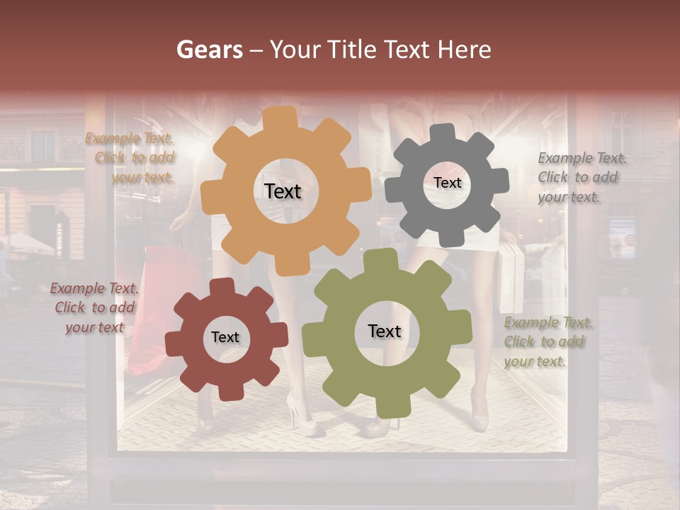 Adult Shop Face PowerPoint Template