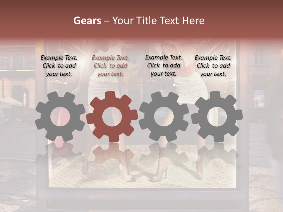 Adult Shop Face PowerPoint Template