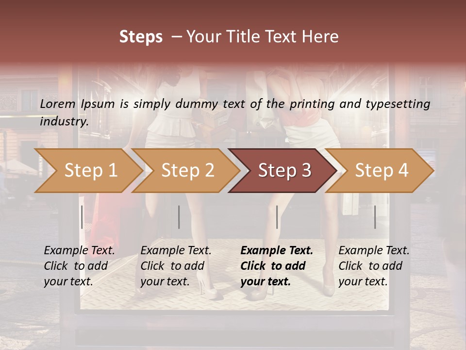 Adult Shop Face PowerPoint Template